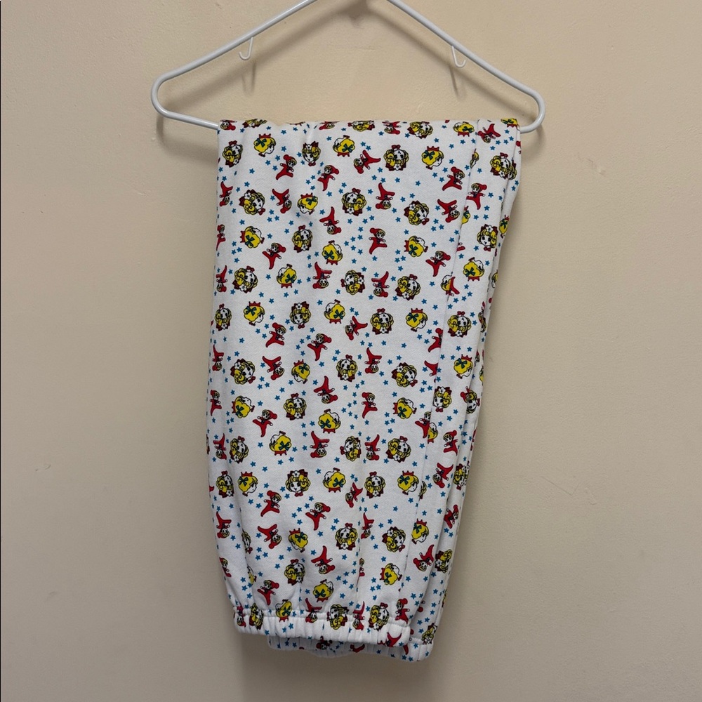 ASHLEY WILLIAMS GIRL BABY JOGGERS - WHITE